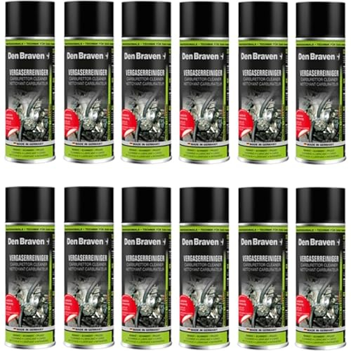 Vergaserreiniger Spray 400ml | inkl. Sprühsonden | Drosselklappenreiniger | universell einsetzbar | farblos | reinigt, wartet, entharzt | Made in Germany (12)
