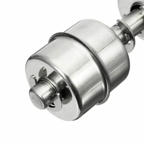 EasyByMall Interruttore a galleggiante verticale in acciaio inox, sensore di livello dell'acqua 240 V AC, regolatore di livello liquido per allarme pompa serbatoio, filo reversibile