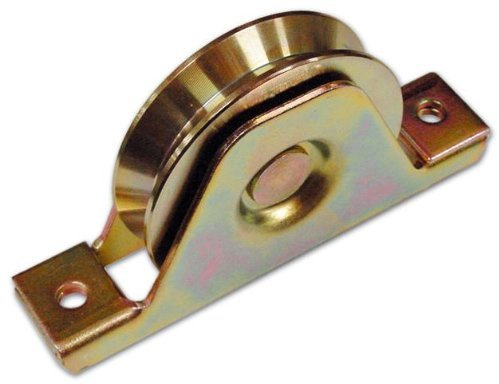 Ruota Gola a V a Supporto Interno per Cancelli Ø 120 mm Piastra 38 mm Fc 335 1PZ