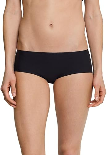 Schiesser Damen Invisible Panty - Cotton, schwarz_161925, 36