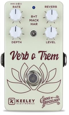 Keeley Eddie Heinzelman Verb o Trem Reverb and Tremolo Pedal