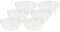 Provance Lot de 6 bols en verre Ø 9 cm