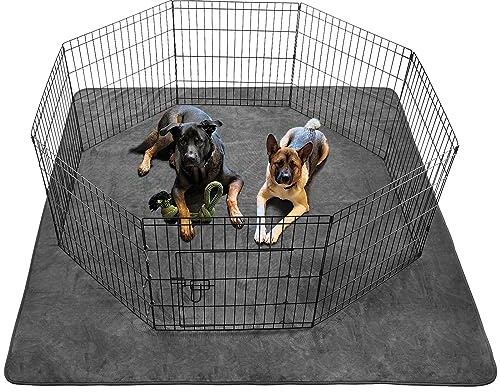 Dog Pee Pad Washable Extra Large, 72x72 Instant Absorb Training Pads, Non-Slip Pet Playpen Mat Waterproof Reusable Floor Mat for Puppy, Senior Dog Whelping Incontinence Housebreaking
