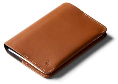 Bellroy Notebook Cover (Leather Folio for A6 Notebook) - Caramel