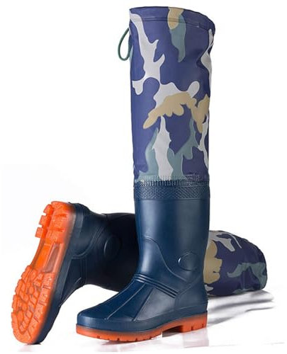 Angel-Wathose, Watstiefel Herren, Gummistiefel Herren, Wathose Herren Wasserdicht, Wathose Herren Damen Wathose Angeln Stiefel Für Baustellen, Angeln, Bauernhöfe, Gärten 42