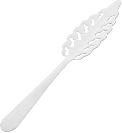 Zerodeko Cuchara De Absenta Gotero De Absenta Fuente De Absenta Cuchara Con Forma De Concha Silver Acero Inoxidable
