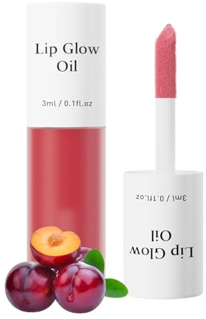 Gloss À Lèvres Pour Femme – Teinte Hydratante 3 Ml, Huile À Lèvres Longue Tenue, Couleur Hydratante Douce Avec Sensation Légère Et Effet Nourrissant Doux | Routine De Beauté Pour Femmes Pour L'hiver,