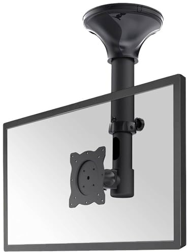 Newstar FPMA-C025BLACK TV/Monitor Ceiling Mount for 10-30 Screen, Height Adjustable - Black
