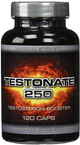 TESTONATE 250 Testosteron Booster 120 Kapseln Mit Kreatin Tribulus Maca Avena Sativa
