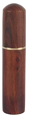 Zahnstocherbox aus Holz, Handtasche, Zahnstocherhalter, Kapselhülle, tragbar (Material: Rosewood)