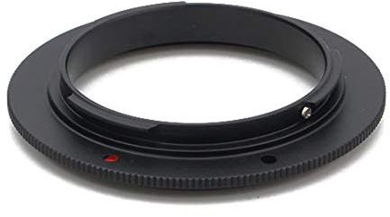 Kompatibel für Canon EOS-M 58mm Retro Adapter Makro Umkehrring Reverse 58 mm Objektiv