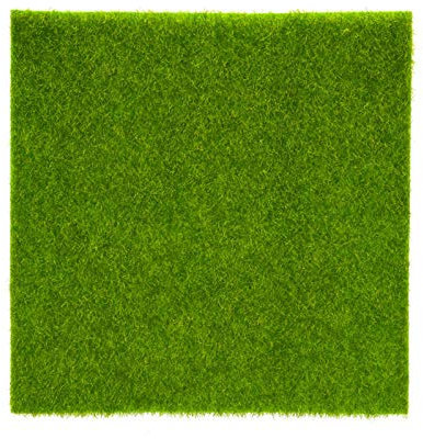 Realistische Kunstrasen-Rasenmatten,Kunstrasen, 2 Größen, Schwerer Und Weicher Haustierrasen, Kunstgras Für Hunde Oder Außendekoration Für Garten, Rasen, Landschaft, Heimdekoration(15*15cm)
