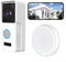 Video Doorbell Camera Wireless with Chime, for TUYA WiFi Video Doorbell Wireless, PIR Motion Detection, Night Vision, 2-Way Audio, Battery Powered, IP65, Remote for UNLOCK Via for for TUYA APP, for