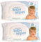 128pcs Sensitive Baby Wipes - Unfragranced, Dermatology Tested, Alcohol Free, pH Balanced, Soft and Gentle, 2pk
