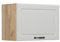 Vicco Hängeschrank R-Line, hängender Küchenschrank, Weiß Landhaus, 60 cm Flach