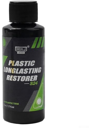 Zilimontt Revitalisateur de revêtement en céramique pour garniture intérieure et extérieure automobile, capacité de 50 ml avec serviette en microfibre et éponge, répare et protège contre le