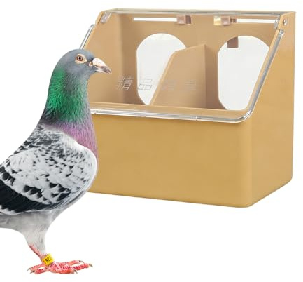 para Aves - Bowl Grande Impermeable | de Alimentos para Aves y Palomas - para Periquitos Codornices Loros de Corral Gallinas Interior Exterior