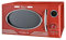 Team Kalorik Four Micro-ondes avec Gril, 23 Litres, Design Rétro, Taille Compacte, 12 Programmes Préréglés, 1000 W, Rouge, TKG MW 2500 DG R