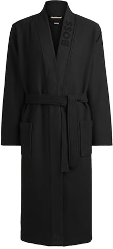 BOSS MEN Waffle Kimono Black1, XL