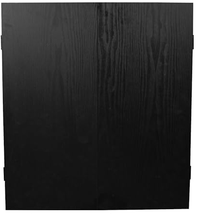 Ruthless | Dart Board Cabinet | Professional Heavy Duty Square Black Dartboard Storage
