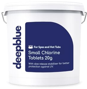 Deep Blue - Mini 20g Stabilised Chlorine Tablets With Floating dispenser 5 kg