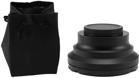 Dropfree Professional 37mm Macro+72mm Wide Angle Lens 0.39X Full HD for 4K Camcorder
