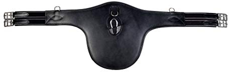 HKM SPORTS EQUIPMENT Brustschutz, schwarz, 140 Sattelgurt -6252 M