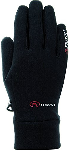 Roeckl Sports Outdoor Handschuh KASA, Crossover Unisex Fingerhandschuh, Schwarz 8.5