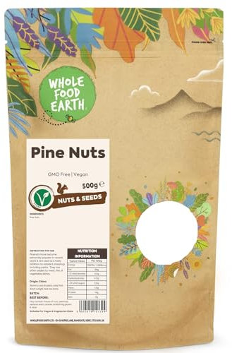 Wholefood Earth - Pine Nuts, 500 g