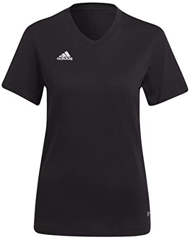 adidas Damen Entrada 22 Tee, Black, L