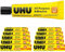 Glue Stick 10 x UHU 20ml All Purpose Gel Glue | Non-Drip, Fast Drying Formula & Dries Transparent | Apply to Most Materials
