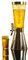 KIZQYN Biertower 3-Liter-Bierturmspender mit Wasserhahn Kommerzielles Bierfass Getränkefass Wurzelbierspender mit abnehmbarem Eiszapfen Bierzapfanlage (Color : I)