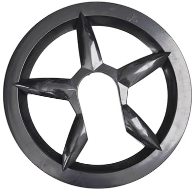 Dickly Bicycle Sprocket Protective Cover Bike Chain Guard Bike Chain Wheel Protector for Road Bicycles, Five Stars