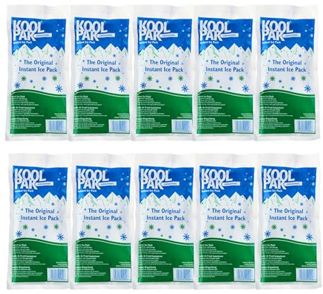 Koolpak Original Instant Ice Packs - 12 x 29cm - 10 Pack