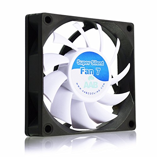 AABCOOLING Super Silent Fan 7 - una Silenziosa e Molto Efficiente 70mm Ventola per Case PC, Ventilatore per Stampante 3D, 12V Accessori per PC Portatile, 7cm, Ventola Computer 17,3 dB(A)