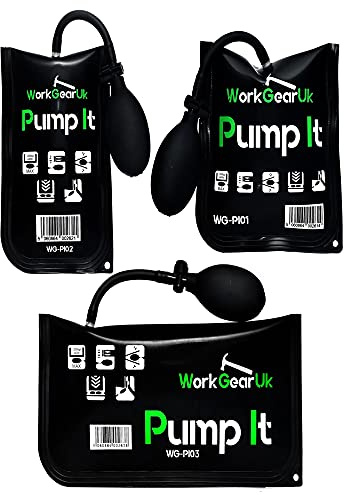 WorkGear Air Wedges Pump -It Heavy Duty Quality 3 Pack WG-PI04