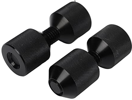 Two Hole Pin Set 2 Hole Pin Set 2 Pcs 1‑1/8in Aluminium Threaded 2 Hole Flange Alignment Pin Pipefitter Tools for ASME 150LB Flanges From 1/2in‑14in