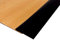 9M Black Carpet Trim Self Adhesive PVC Laminate Floor Door Doorway Transition Threshold Strip Tile Edgings Rubber Flooring Edge Strip(Cover Height Within 5mm)