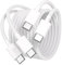 Quntis USB C auf USB C Kabel 1m 2Pack, 60W Ladekabel USB C Nylon, USB Typ C PD Schnellladekabel kompatibel mit MacBook Pro Air iPad Pro Galaxy S23 S22 S21 Ultra Pixel 7 6 Huawei P30 iPhone 15 Switch