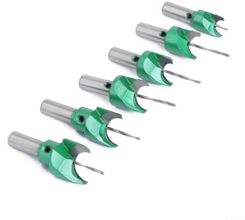 Oniissy Fresa a sfera con gambo da 10 mm, diametro 6-30 mm, strumento per la lavorazione del legno e gioielli fai da te (10 x 10)