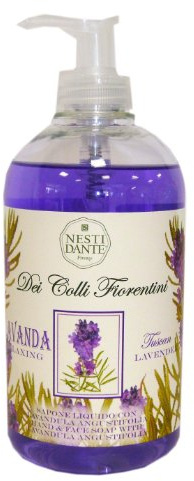 Nesti Dante Colli Fiorentini Tuscan Lavender (Liquid Soap/Flüssigseife 500 ml, Unisex, für alle Hauttypen geeignet) 661204