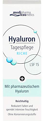 Hyaluron Tagespflege Riche Creme LSF 15, 50 ml