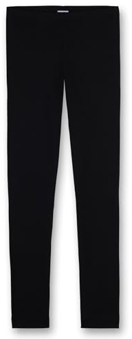 Sanetta Pants Long, Pantaloni Pigiama Bambino, Nero (Super Black 10015), 176
