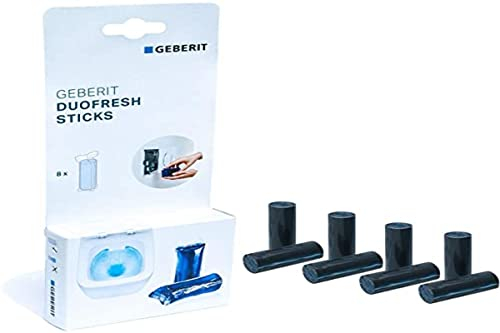 Geberit DuoFresh Stick (geeignet für Betätigungsplatten, Schachtel mit 8 DuoFresh Sticks, L x B x H 22 x 9,3 x 2,2 cm, Frischestick für WC, Reinigungstabs) 244600001