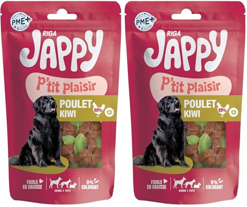 Riga Chick'Os Kiwi Sachet de 70 g (Lot de 2)