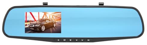 Cámara de visión trasera de 3,5 pulgadas 1080P de gran angular, cámara de visión trasera, cámara frontal antivibración, visión nocturna, monitor de aparcamiento, grabación en bucle, detección de