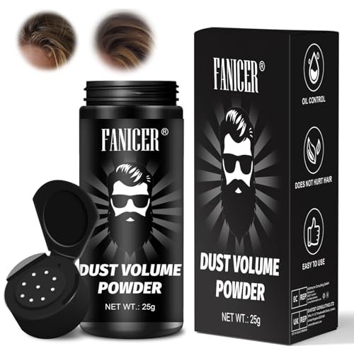 25G Harpuder Volumen,Haarpuder meet Matte Effect,Haarstyling Power,Hair Styling Powder Matt-Look,Griffigeres Haar,Volume Styling powder,Haarstyling Puder für Verleiht dem Haar Textur