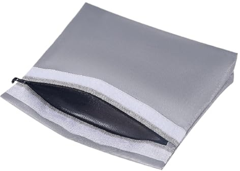 de Documentos ignífuga, de Seguridad con Cremallera, 11.0 x 3.15 Pulgadas, Ligera, portátil, Multiusos, Resistente al Calor, Almacenamiento de Archivos para Dinero en Efectivo, Objetos de