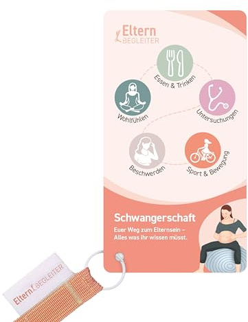 akaMedica Compagnon parent de grossesse – Livre pour femmes enceintes avec conseils et listes de contrôle – Livre de grossesse pour futurs parents – Livre pour bébé, journal de grossesse et livre pour