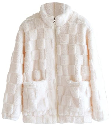 Zanisouta Pyjama en flanelle polaire pour femme - Cardigan d'hiver - Veste de transition chaude - Chemise de maison épaisse - Chemise de loisirs tricotée - Vêtement de détente thermique - Chemise à